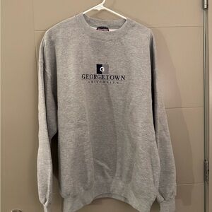 Jansport Georgetown University Gray Crewneck Sweater